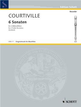 Courteville Raphael: 6 Sonaten