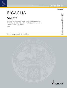 Bigaglia Diogenio: Sonate g-moll