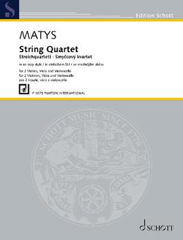Matys, Jirí: Streichquartett