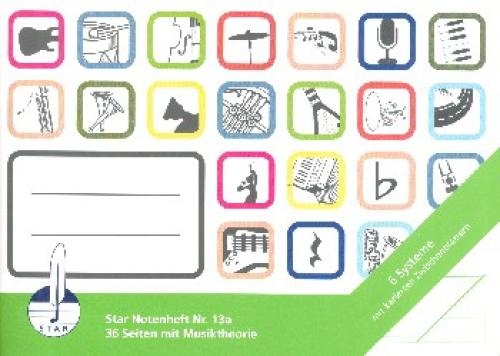 Notenheft 6 Systeme mit Zwischenblättern