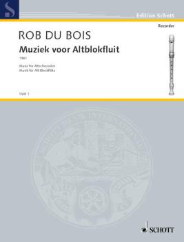 Bois Rob du: Muziek voor altblockfluit
