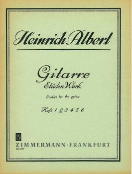 Albert Heinrich: Gitarre Etüden Werk 2