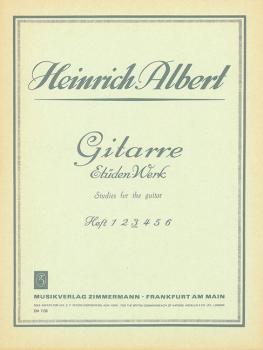 Albert Heinrich: Gitarre Etüden Werk 3