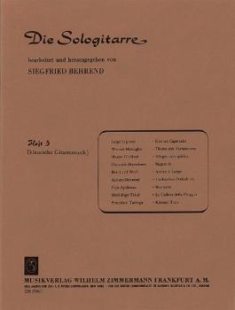 Behrend Siegfried: Die Sologitarre 3