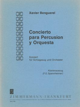 Benguerel Xavier: Concierto para percusion y orchesta