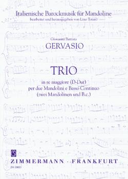 Gervasio Giovanni Battista: Trio D-Dur