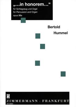 Hummel Bertold: IN HONOREM OP 98A
