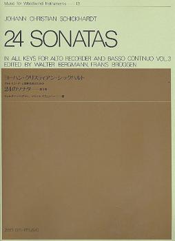 Schickhardt, Johann Christian: 24 Sonatas 13