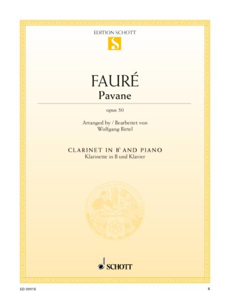 FAURE GABRIEL: PAVANE OP 50