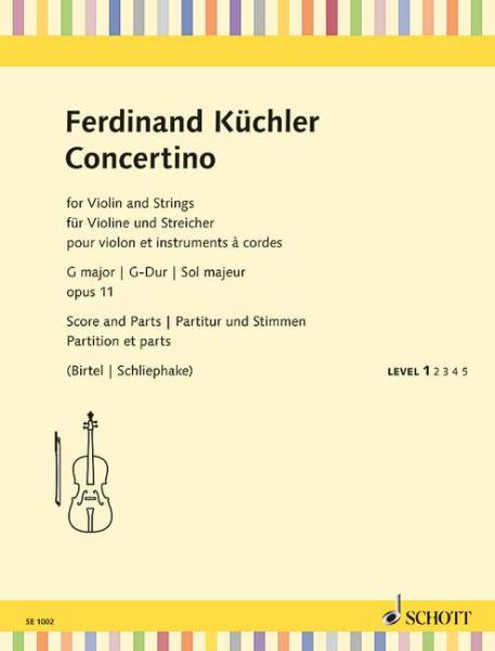 Kuechler Ferdinand: Concertino G-Dur op 11