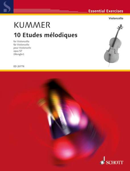 Kummer, Friedrich August (1797-1879): 10 Etudes mélodiques