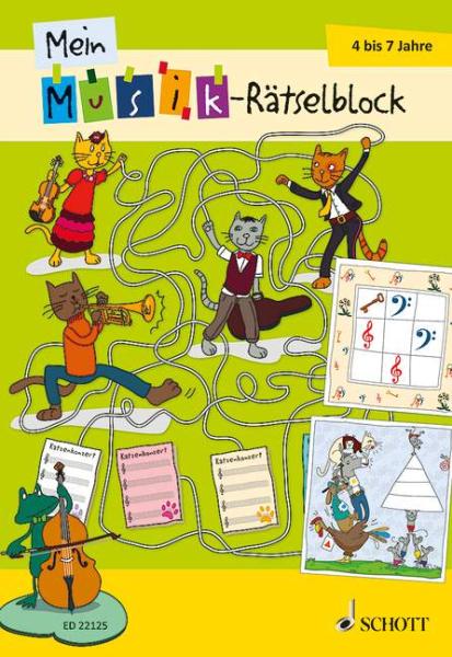 Blaschke Maren: Mein bunter Raetselblock Musik