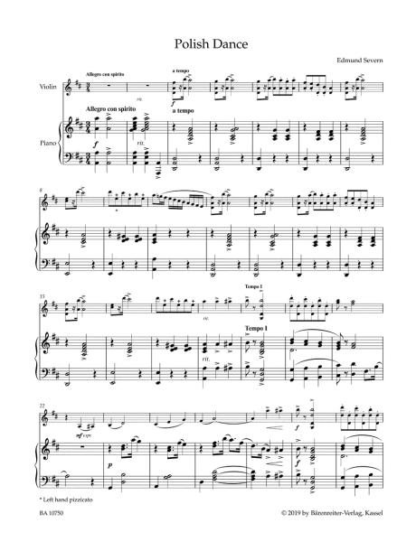 Severn Edmund: Polish dance