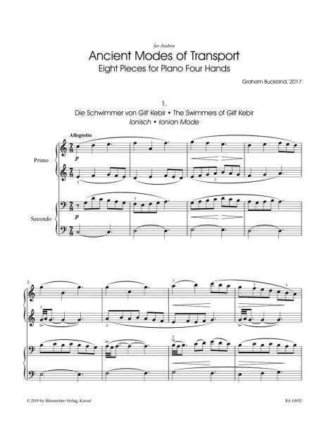 Buckland Graham: Ancient modes of transport