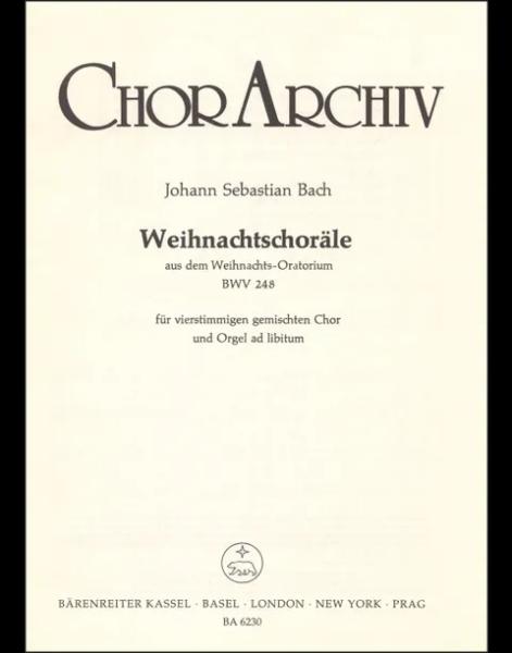 Bach, Johann Sebastian: Weihnachtschoräle
