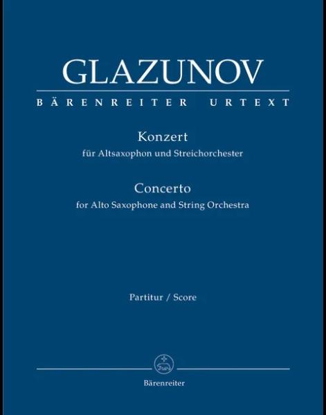Glazunov, Alexander: Konzert