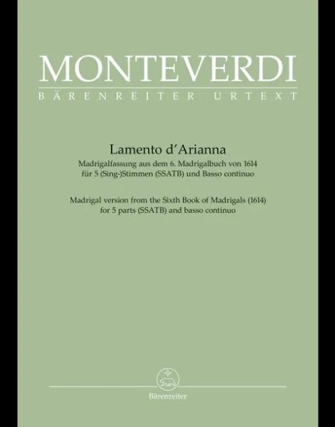 Monteverdi, Claudio: Lamento d'Arianna