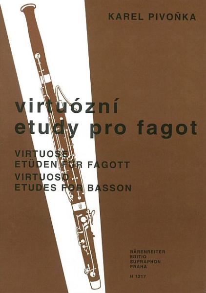 Pivonka, Karel: Virtuose Etüden für Fagott