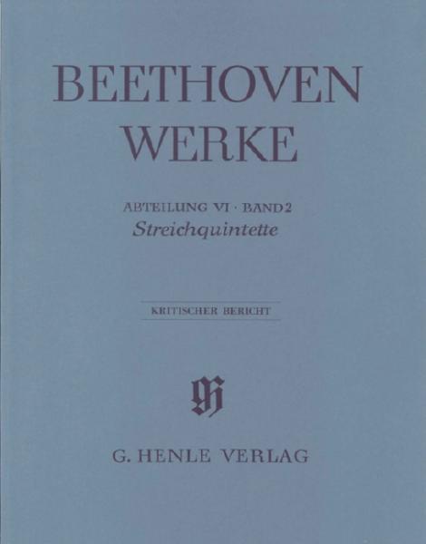 Beethoven, Ludwig van: Streichquintette