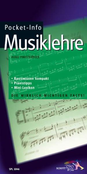 Pinksterboer, Hugo: Pocket-Info Musiklehre