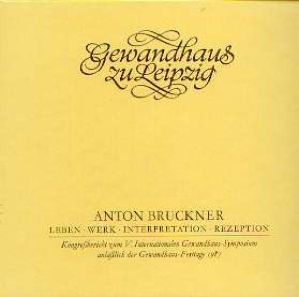 .: Anton-Bruckner Symposium