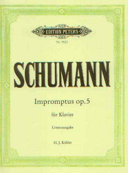 Schumann, Robert: Impromptus op. 5