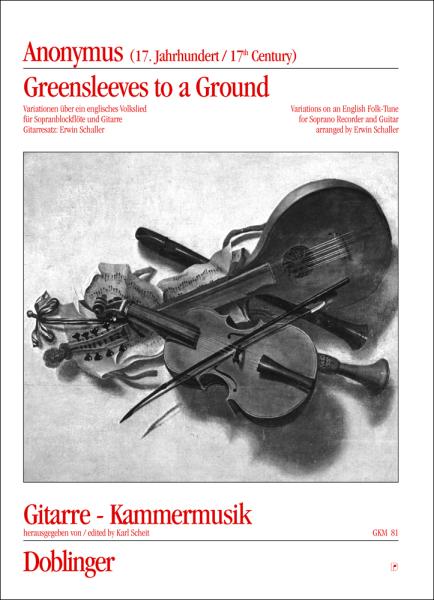 Anonymus: Greensleeves to a Ground