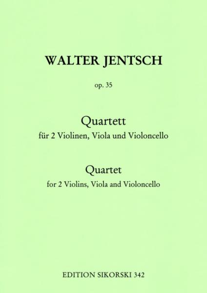 Jentsch, Walter: Streichquartett
