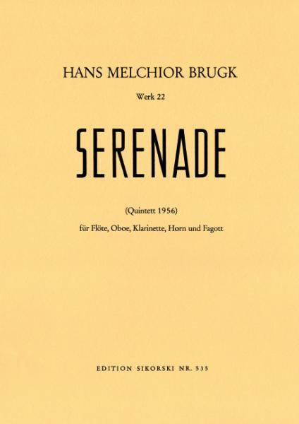 Brugk, Hans Melchior: Serenade