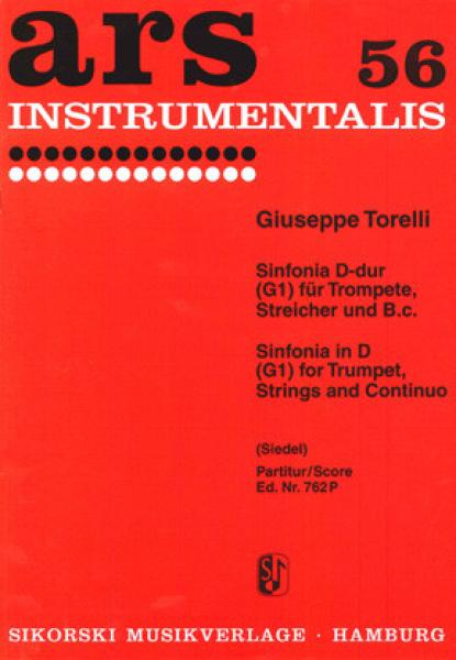 Torelli, Giuseppe: Sinfonia