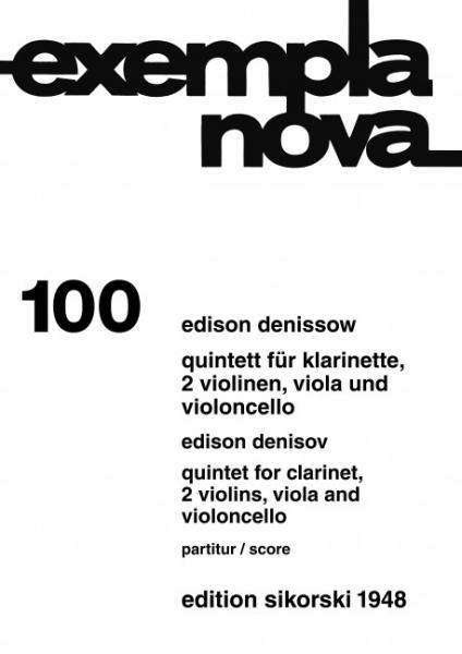 Denissow, Edison: Quintett