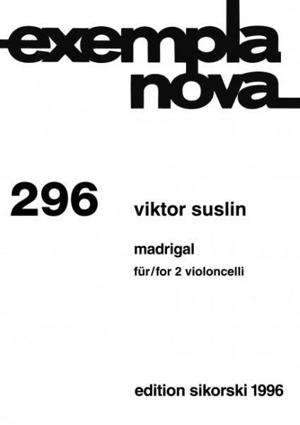 Suslin, Viktor: Madrigal