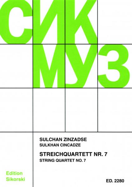 Zinzadse, Sulchan: Streichquartett Nr. 7