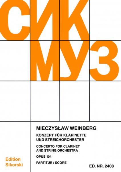 Weinberg, Mieczyslaw: Konzert