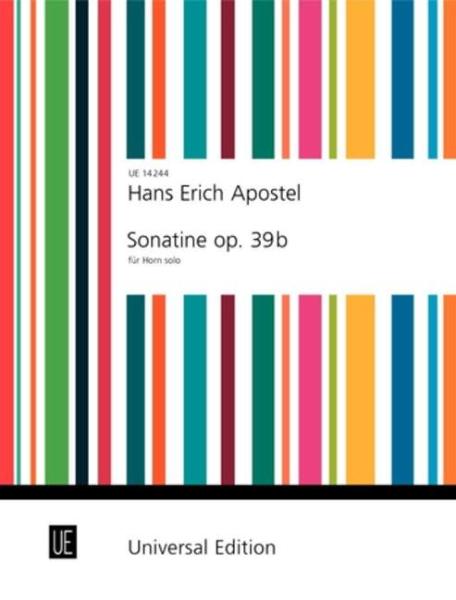 Apostel, Hans Erich: Sonatine    Op. 39b