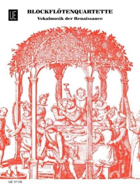 Diverse: Vokalmusik der Renaissance Blockflötenquartettem 1