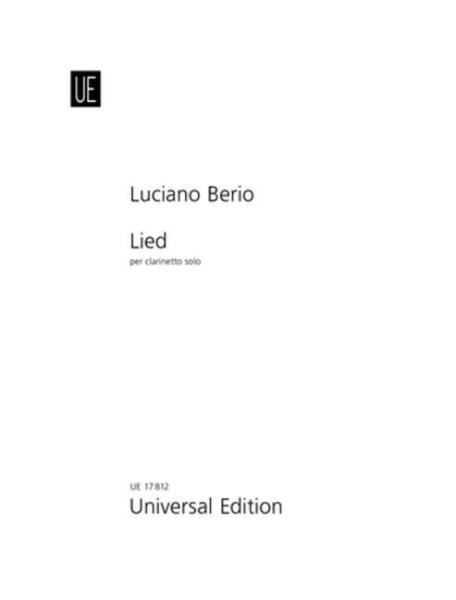 Berio, Luciano: Lied
