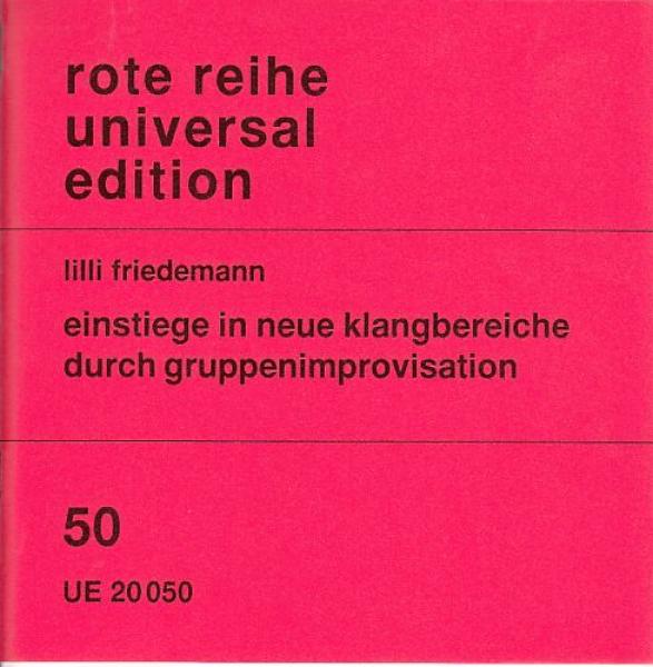 Friedemann, Lili: Einstiege in neue Klagbereiche