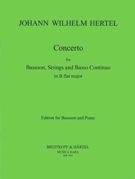 Hertel, Johann Wilhelm: Concerto in B