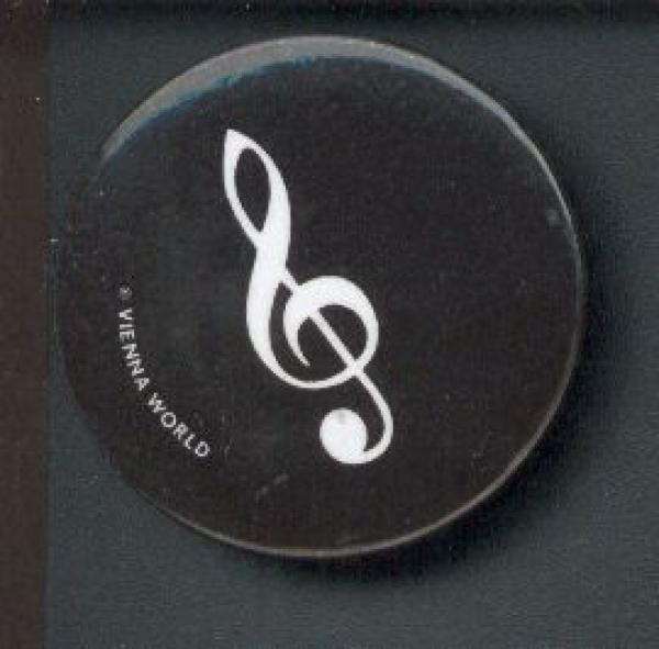 .: Magnet schwarz rund