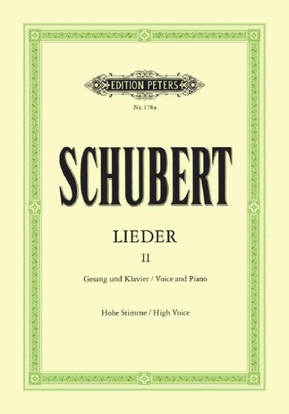 Schubert, Franz (1797-1828): Lieder   Band 2