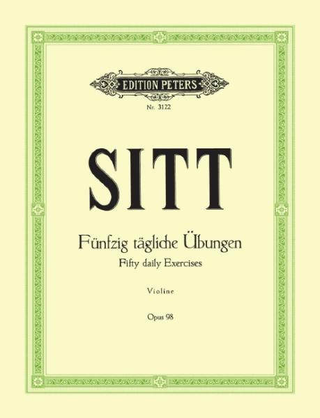 Sitt, Hans: 50 tägliche Übungen