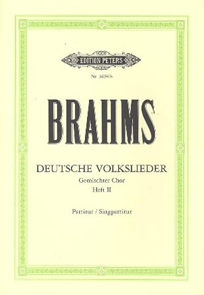 Brahms, Johannes: Deutsche Volkslieder 2