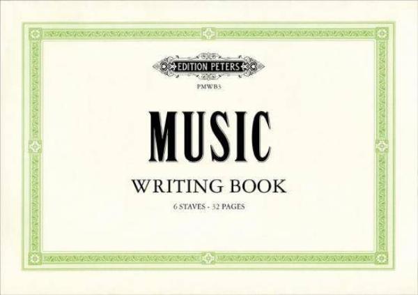 Music writing book