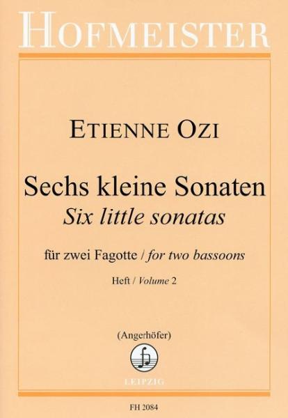 Ozi Etienne: 6 kleine Sonaten 2