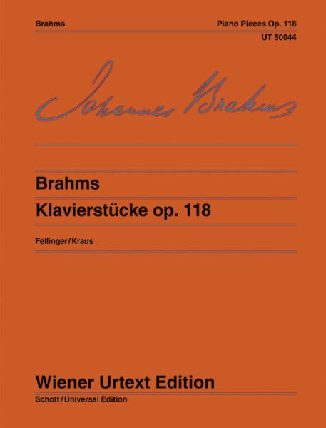 Brahms, Johannes: Klavierstücke op 118