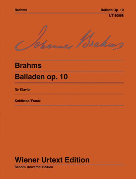 Brahms, Johannes: Balladen op 10