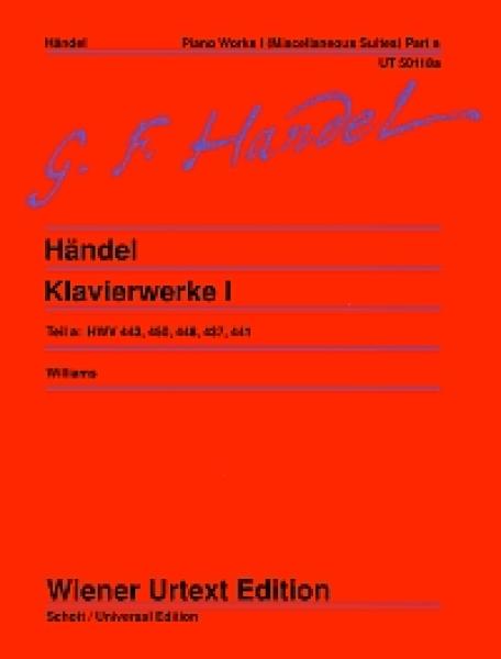 Händel, Georg Friedrich: Klavierwerke I