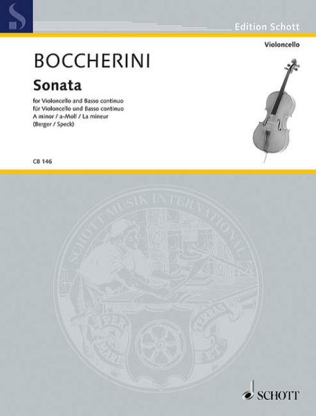 Boccherini Luigi: Sonate a-moll