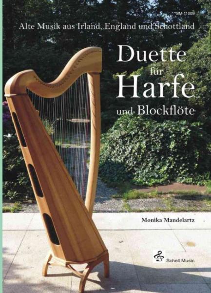 Mandelartz Monika: Duette für Harfe und Blockflöte
